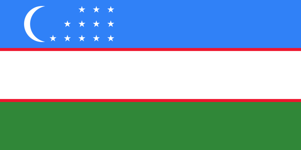 özbekistan bayrak